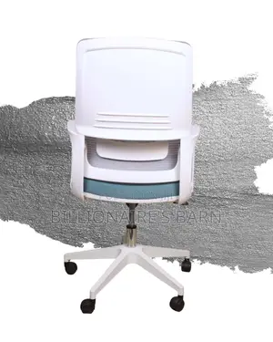 White Ergonomic Mesh Office Chair | Pro-Grade Scratch-Resistant Finish