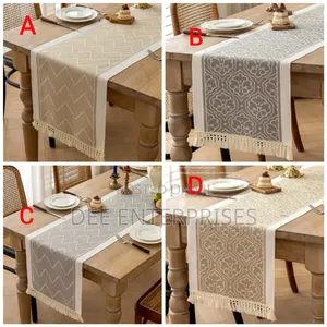 Braided Cotton Linen Table Runner