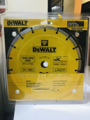 Dewalt Angle Grinder Diamond Saw Blade. 9 Inches