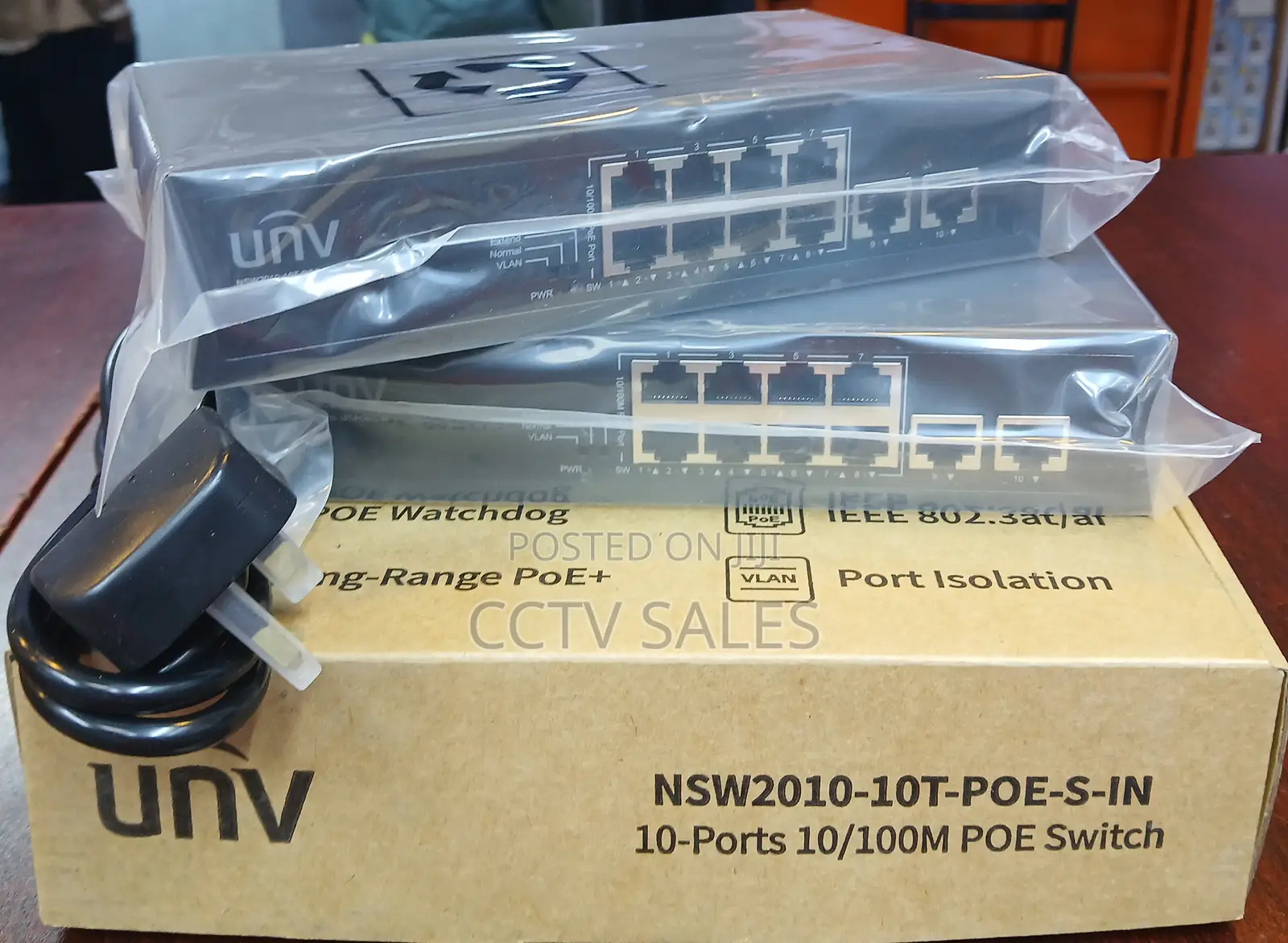 8port Uniview Poe Switch-Unv 8port Poe Switch 100mbps