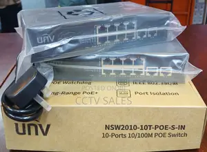 8port Uniview Poe Switch-Unv 8port Poe Switch 100mbps