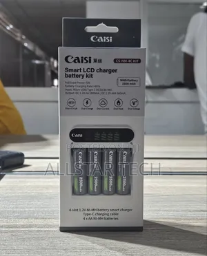 Caisi Smart LCD Charger and Battery Kit 2500 Mah