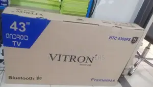 Vitron 43" Smart Android Tv With Bluetooth
