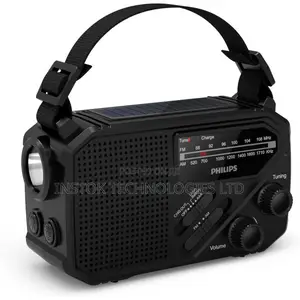 Philips Tar1609 Portable Rechargeable Radio With Torch