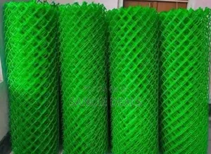Green PVC Coated Chain Link