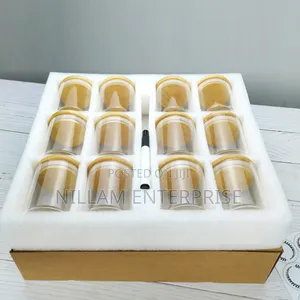 Round Glass Jars Set /Spice Jars 12pc 300ml