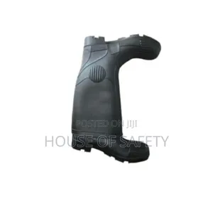 Heavy Black Duty Rubber Gumboots