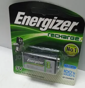 Energizer Rechargeable 9v. 175mah Rechargeable Brand.