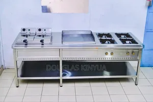 Combined Cooking Unit/Cooking Range( Stainless 3 Unit Combined Cooker)