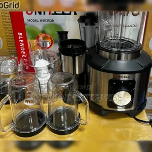 Uni Tech 4 in 1 Blender With Stainless Steel Blades 