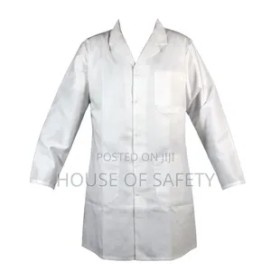 Industrial Non Greasing White Coats