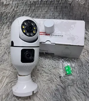 New , Smart Bulb 2 Lens Camera Wifi or Smart Camera - V380 Pro. . . .