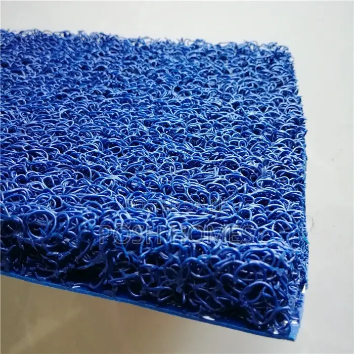 Stylish Blue PVC Coil Mats