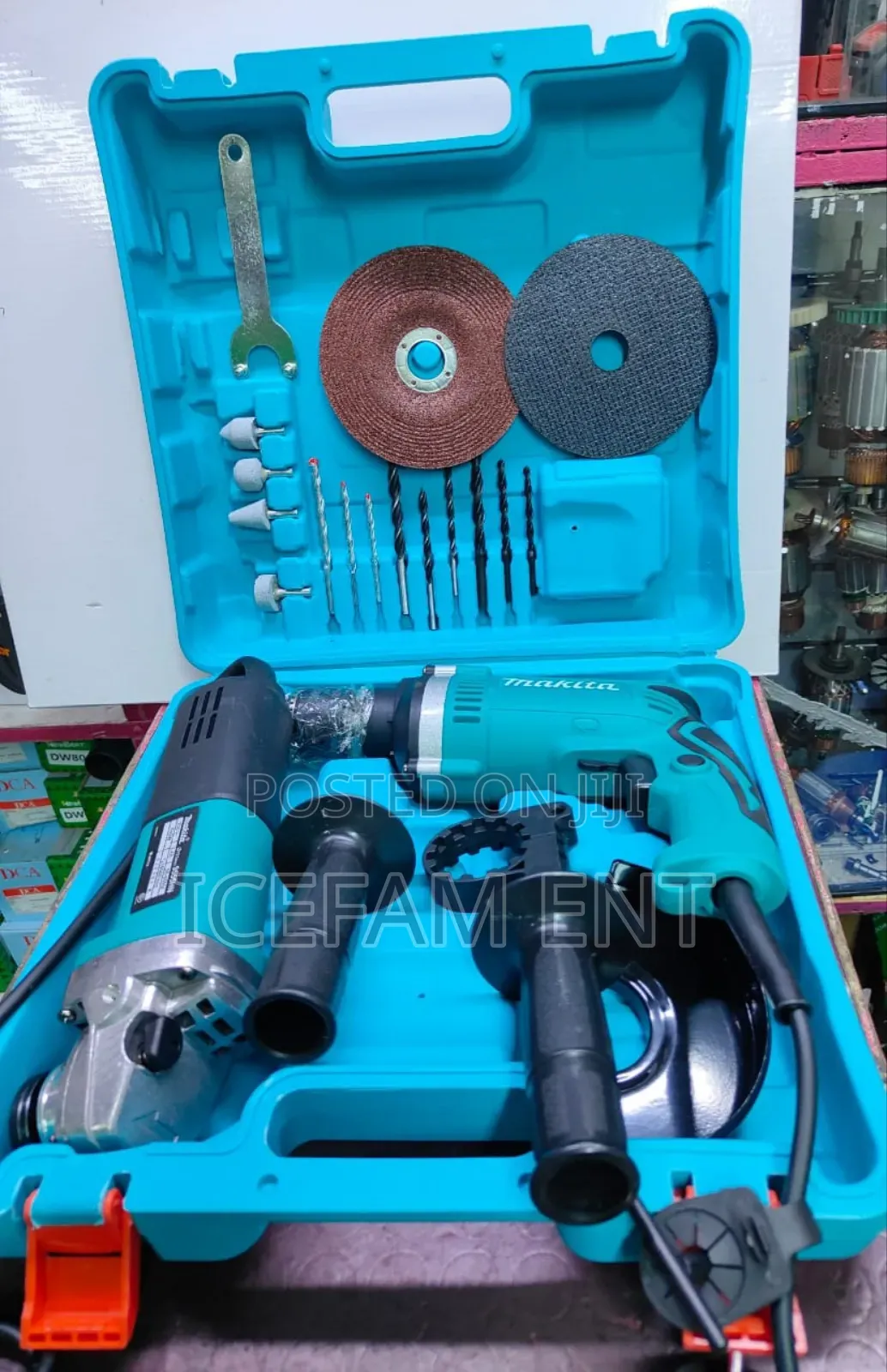 Makita Drill and Grinder Machine/Combo Machine