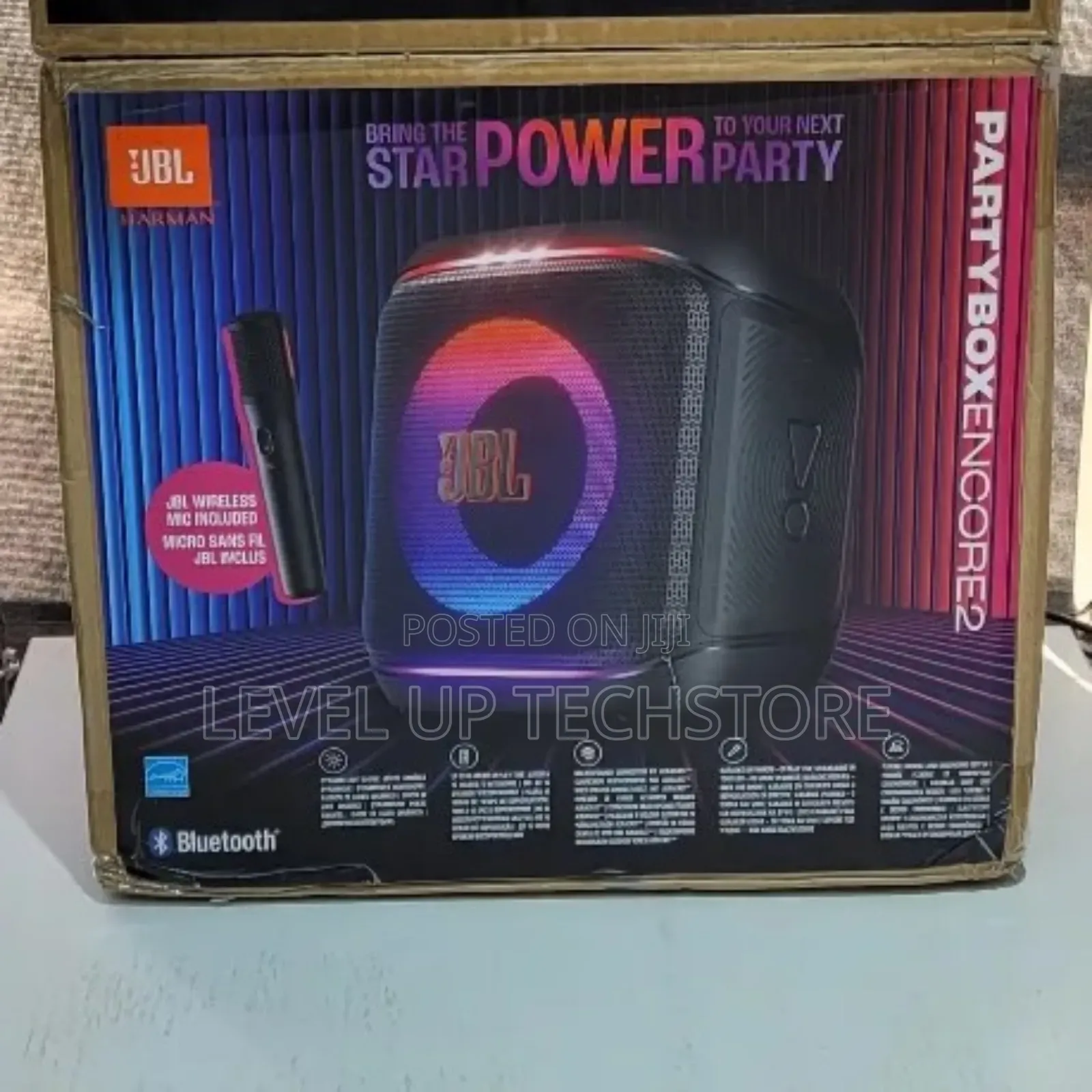 JBL Partybox Encore 2 Essential Single Mic