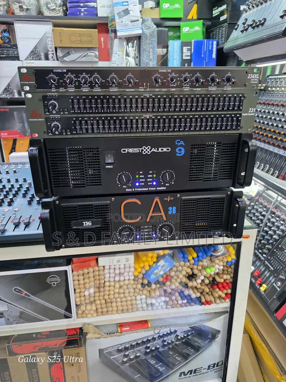 TSG Ca38+ Amplifier Set