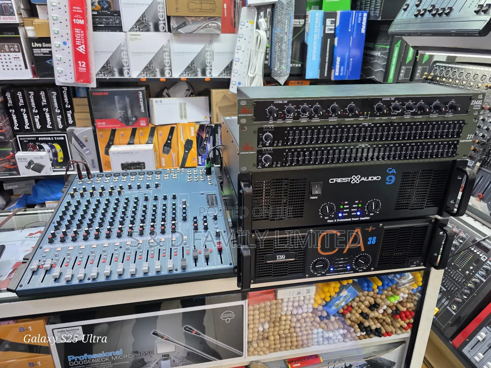 TSG Ca38+ Amplifier Set