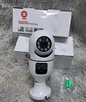 Dual Lens V380 Bulb Wifi Camera Install Configure Wifi Setup