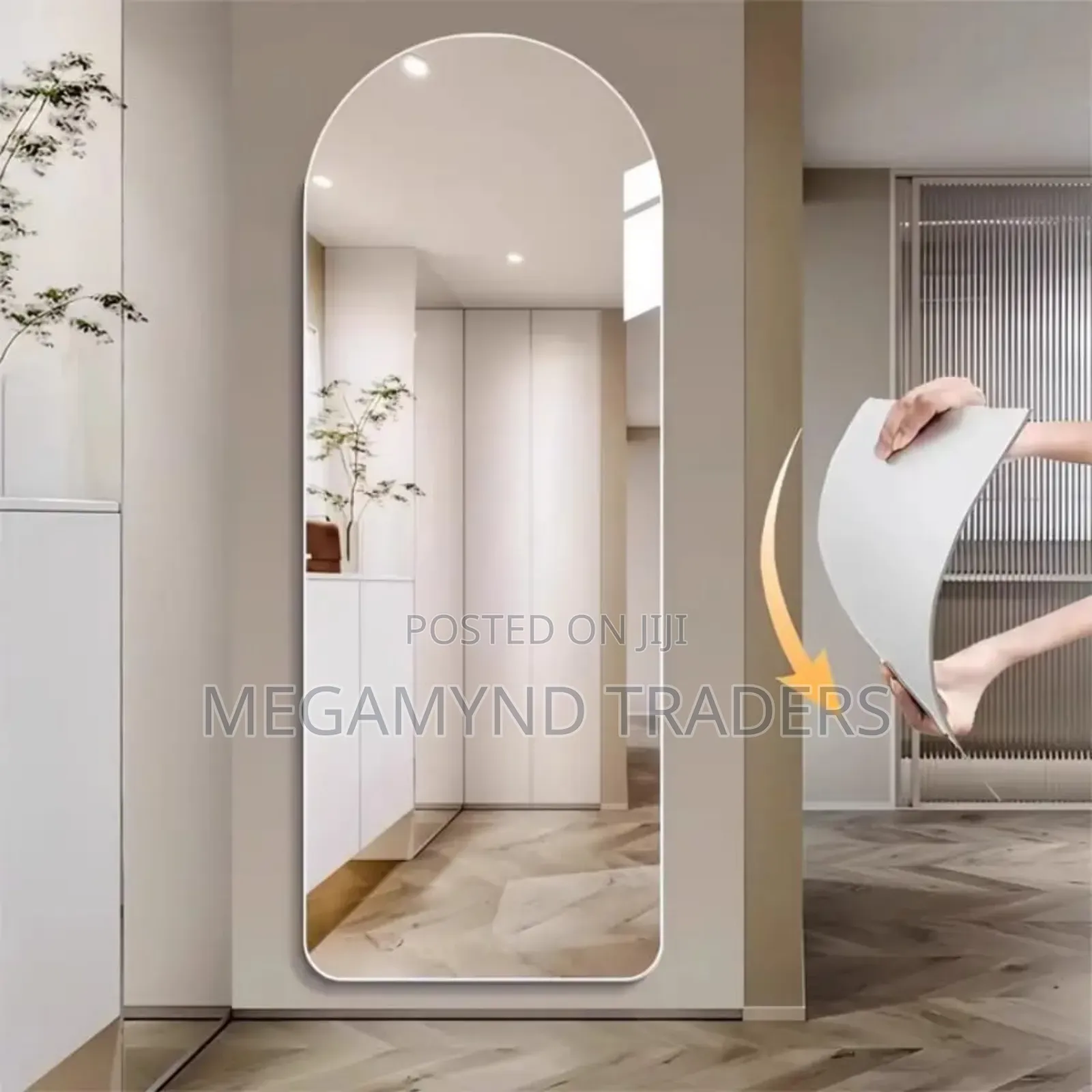 Acrylic Mirror 150cm*40cm/Mirror Wall Sticker Frameless