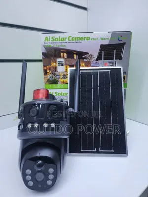Wifi Dual Lens Solar Camera