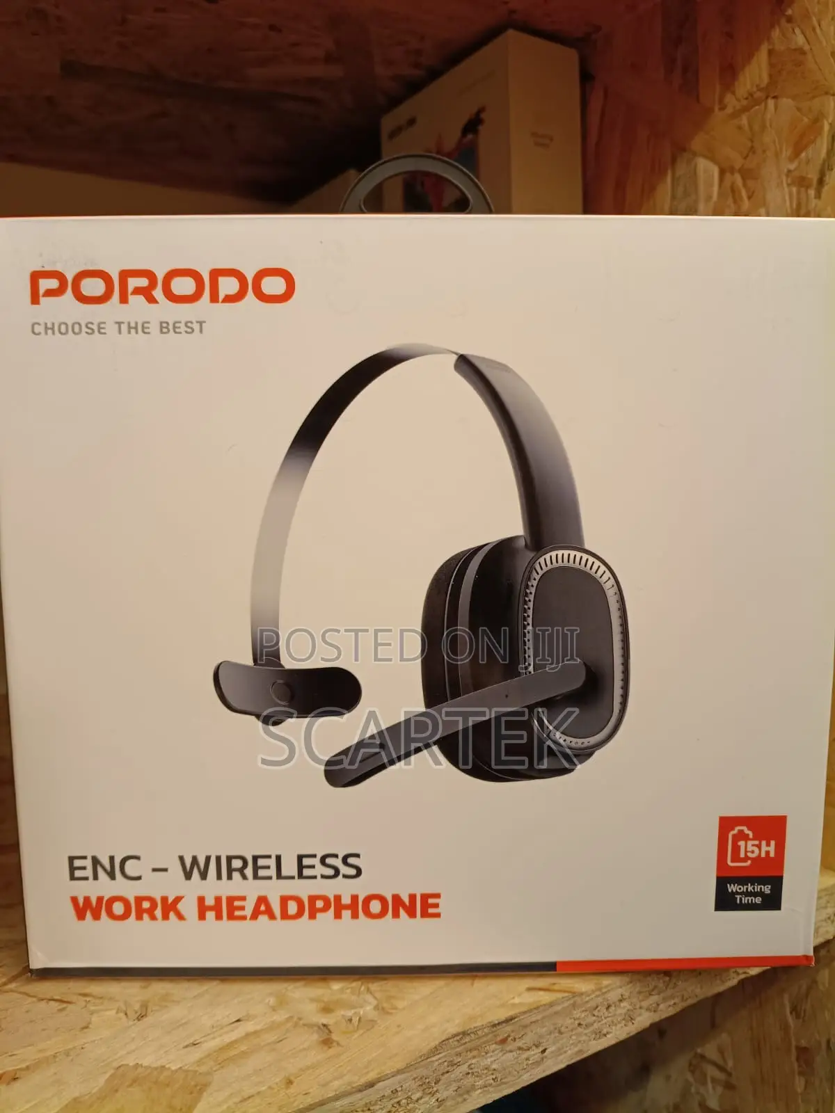 Porodo Enc Wireless Work Headset