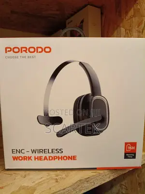Porodo Enc Wireless Work Headset