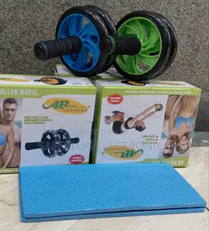 Includes Knee Pad - Abs Wheel Roller for Waist, Arm, Back Shoulders