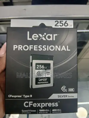 Lexar 256gb Cfexpress Type B Professional 1000mb/S Memory Card
