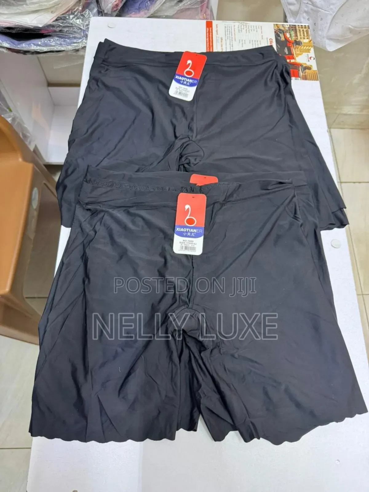 Seamless Biker(Plus Size Black)