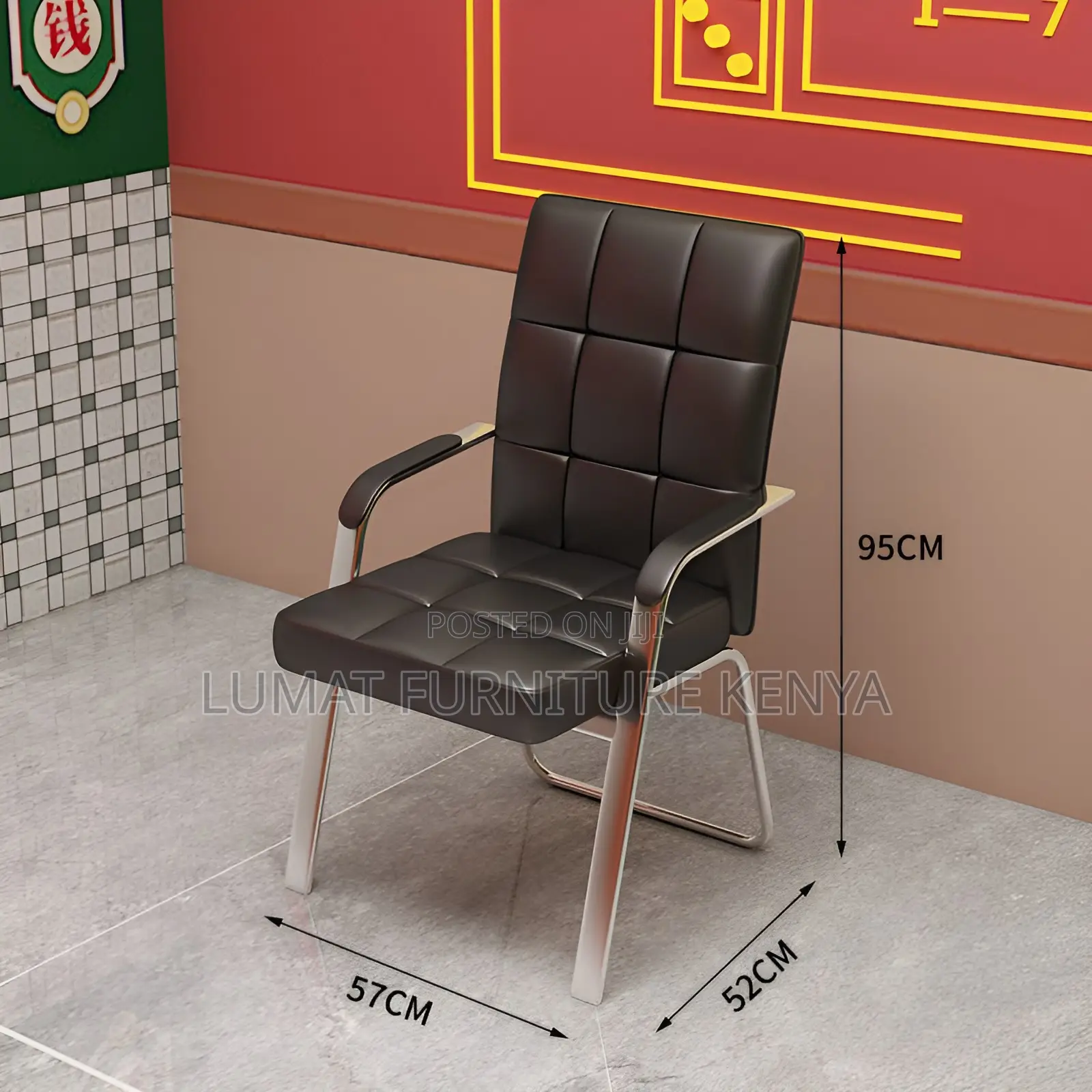 Stylish Mid-Back Executive Seat – Office/Boardroom Use