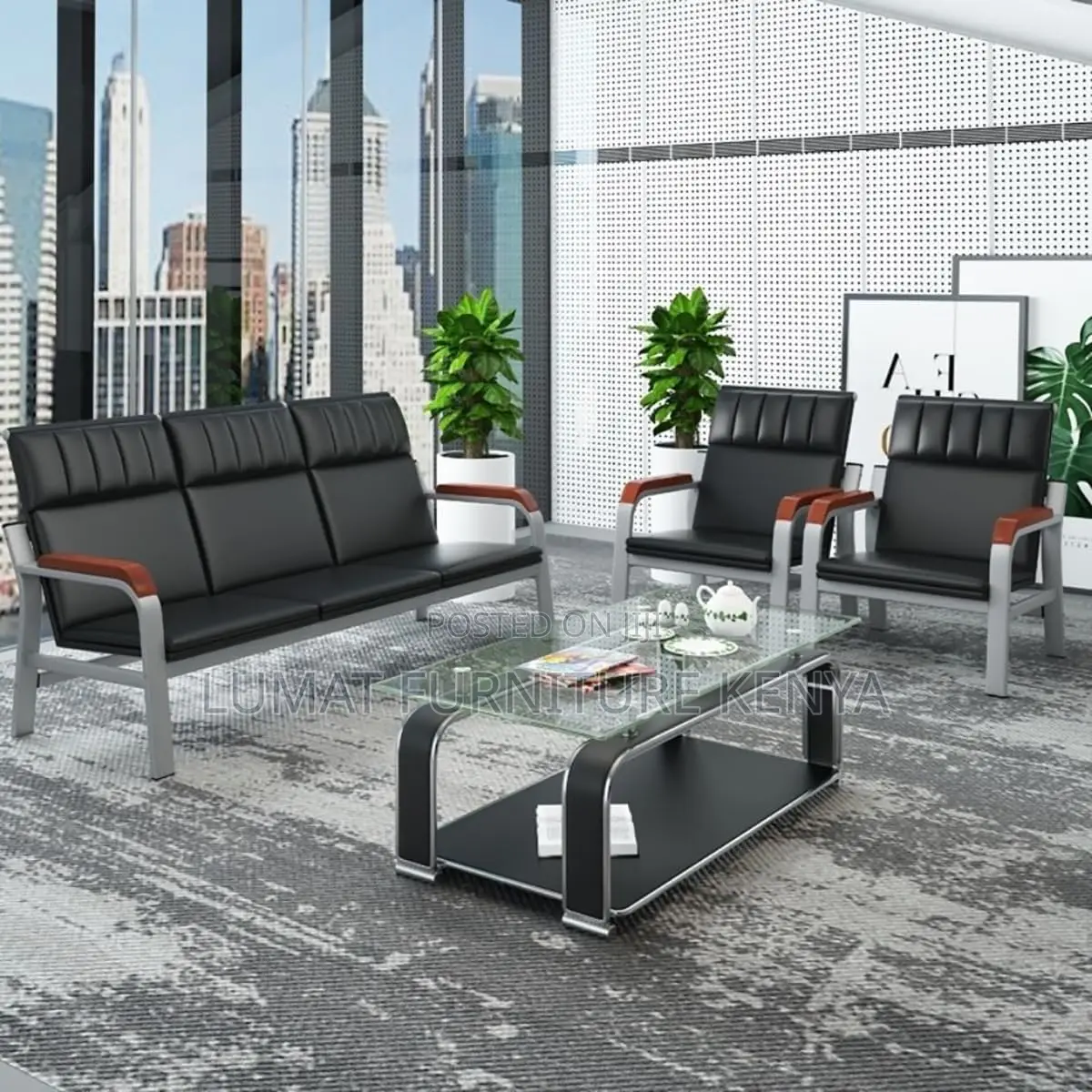 Quality 5-Seater Sofa – Reception/Office/Waiting Area
