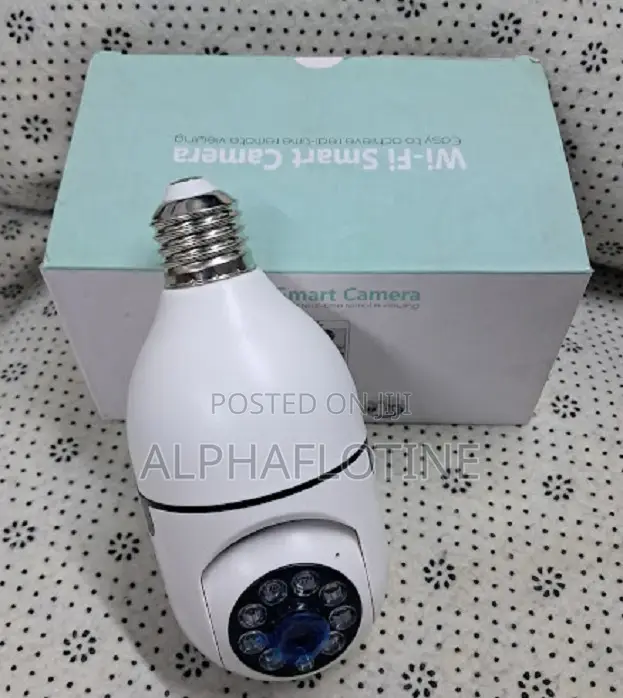 360° Bulb Camera PTZ Wifi E27 Wireless Night Vision CCTV