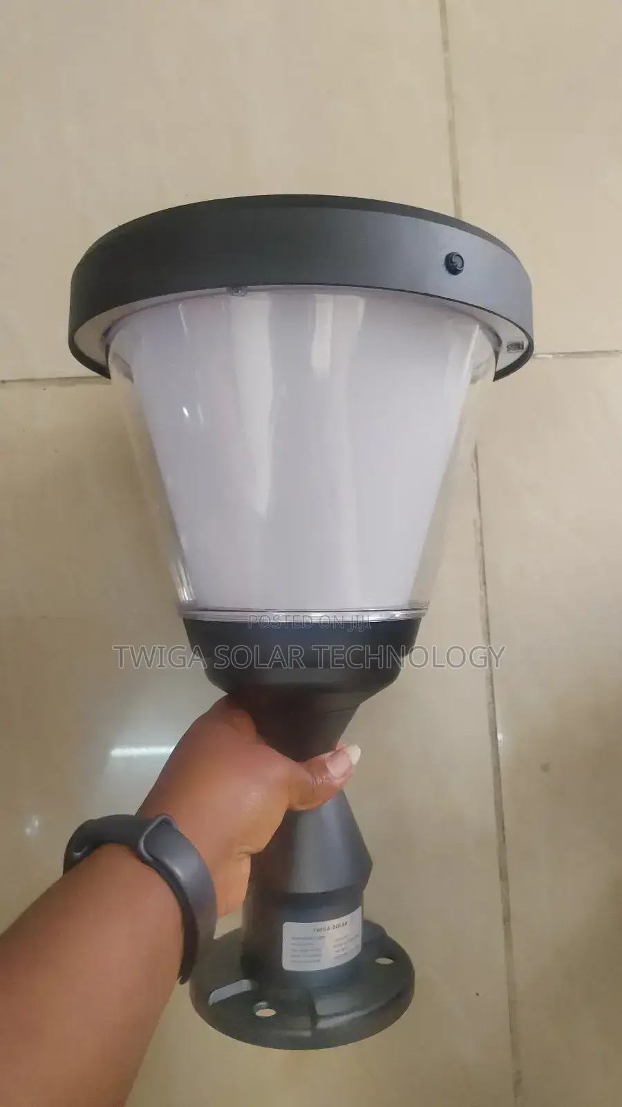 High Double Glass Solar Lights