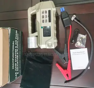 High Power, Jump Starter Digital Compressor, Adjustable Flash Light