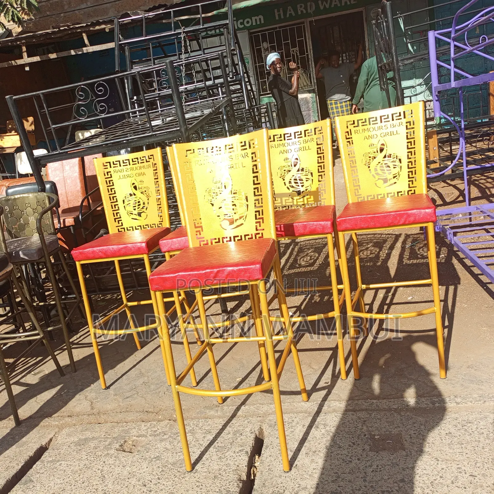 Highstool Powder Coated Gold