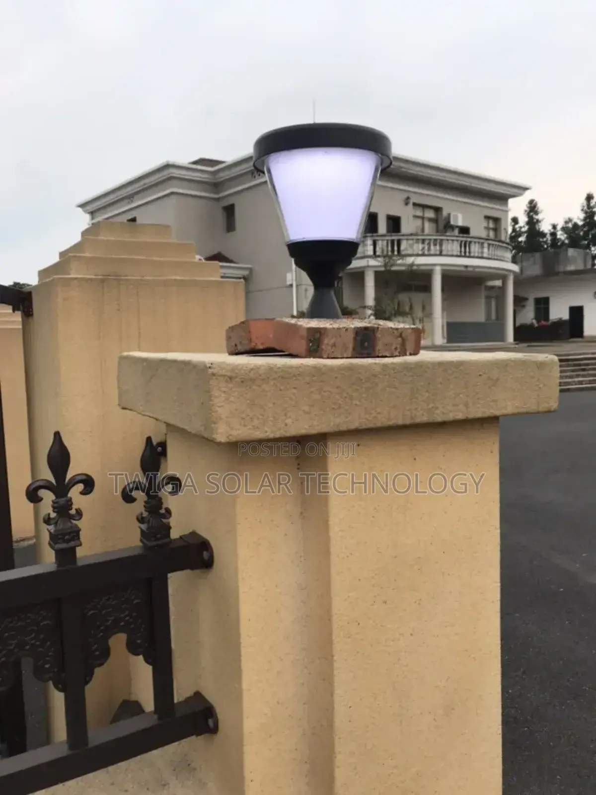 High Double Glass Solar Lights