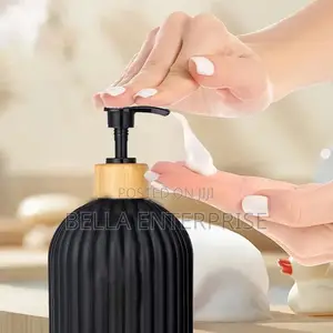 500ml Strip Soap Dispenser With Bamboo Pump