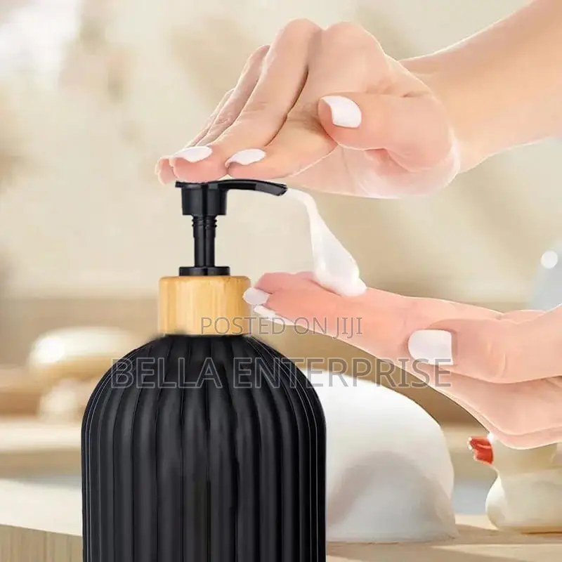 500ml Strip Soap Dispenser With Bamboo Pump