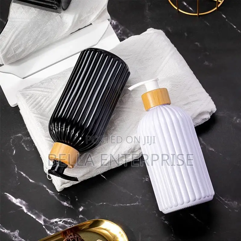 500ml Strip Soap Dispenser With Bamboo Pump