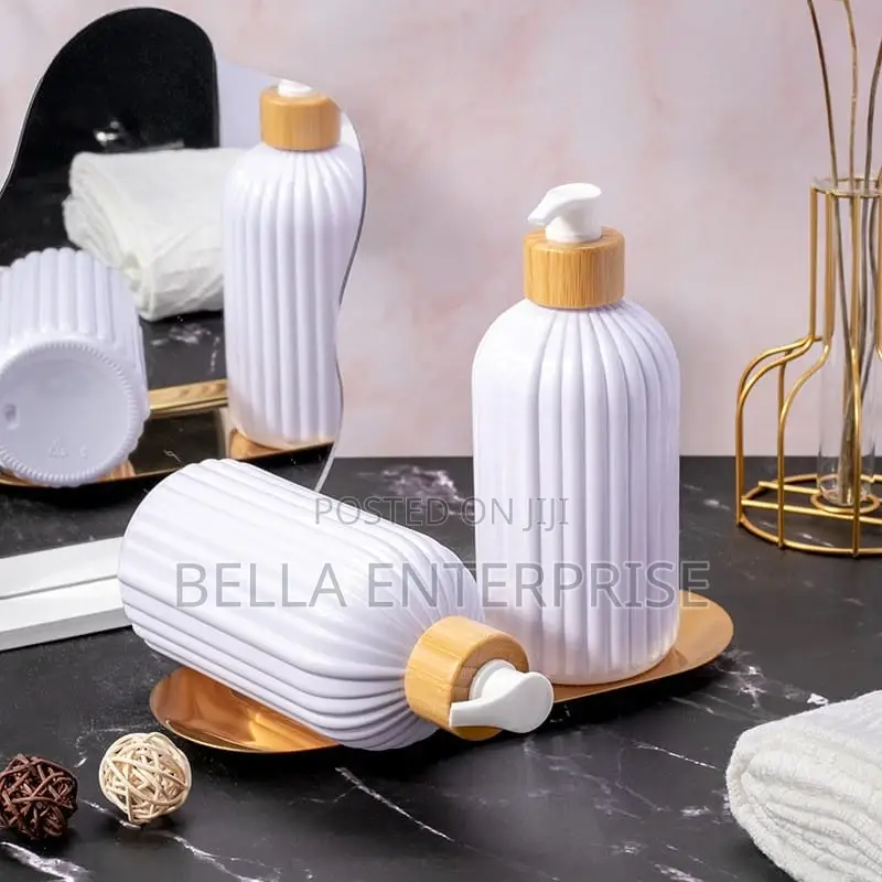 500ml Strip Soap Dispenser With Bamboo Pump