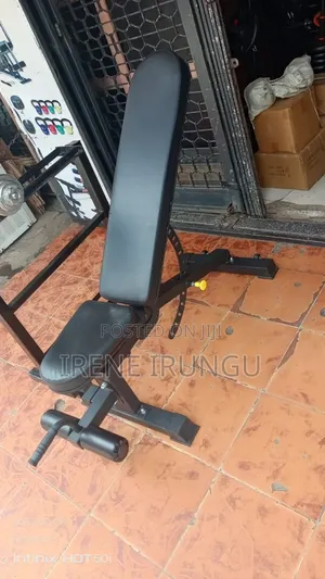 Workout + Weight+ Plates Bench Press