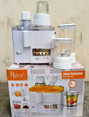 Roch 4 in 1 Juicer -Blender-Grinder and Mill Food Processor