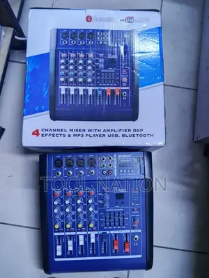 Powered Mixer 4 Channel