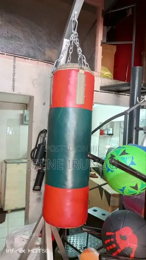 Green/Red Boxing Bags on Offer