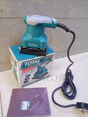 Total Industrial 14000rpm Corded Electric Palm Sander (240w)