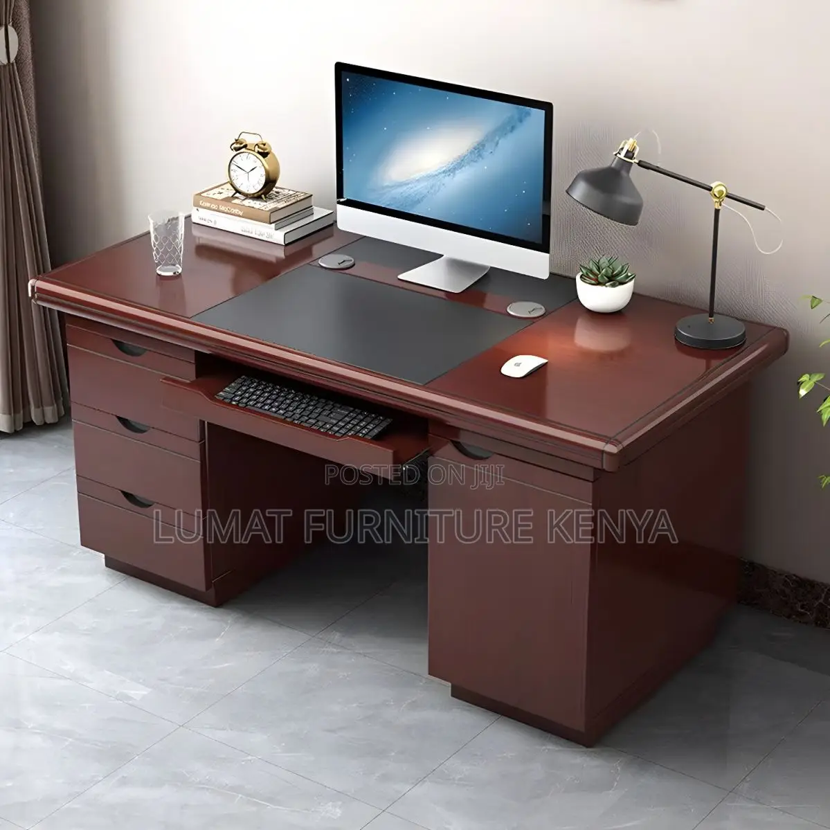 Spacious 1.4m Office Desk – Managerial Use