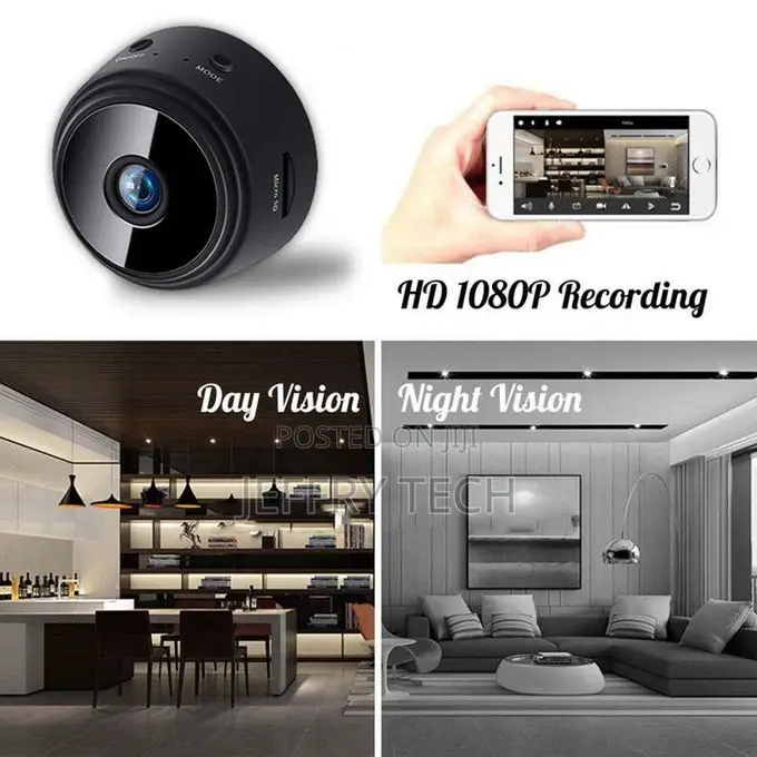 Spy Camera for Security Mini Digital Hidden Compact Camera CCTV Wifi H