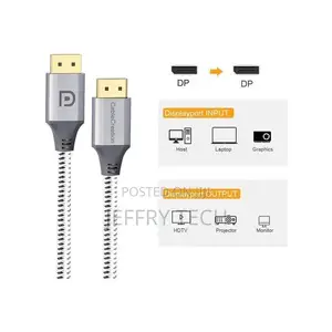  60hz Dp 1.4 to Displayport Cable HDR Support 1.5m