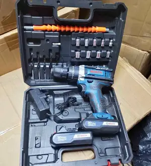 Cordless Bosch Drill With Two Batteries
