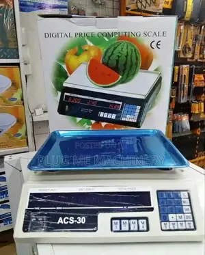 Armless Weight Scale Machine. Digital Weighing Scale 30kgs Acs
